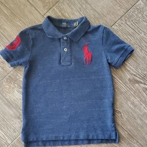 Polo by Ralph Lauren Kids Navy and Red Polo Shirt